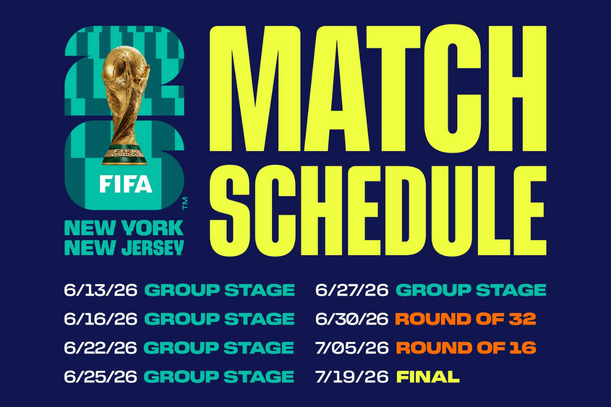 FIFA world cup 2026 match schedule New York